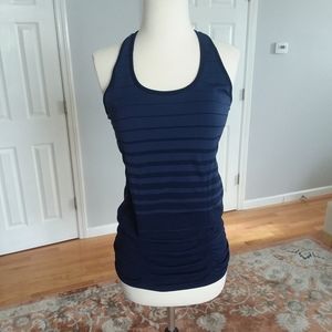 Athleta blue racerback top